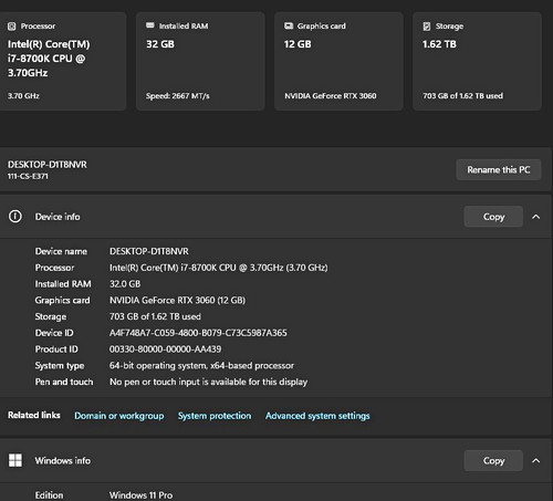 Gaming rtx 3060 12gb - pc,